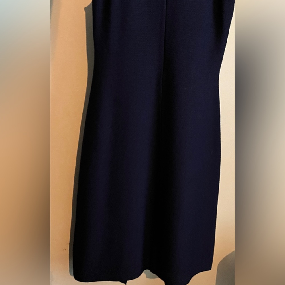 St. John’s blue tank sleeveless dress
